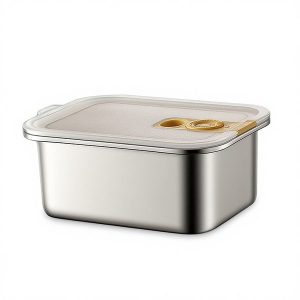 stainless steel lunch box kp9024 - Yellow1